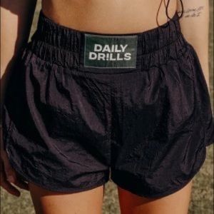 Daily Drills ! Sold out New M Black Bounce Shorts